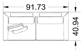 Berlin 3 Seater Sofa - OUTLET - Image 7