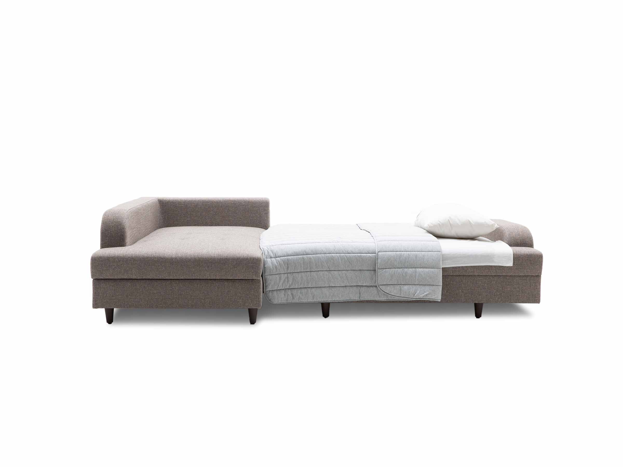 Biblio Corner Chaise Sofa Bed 105" - Image 4