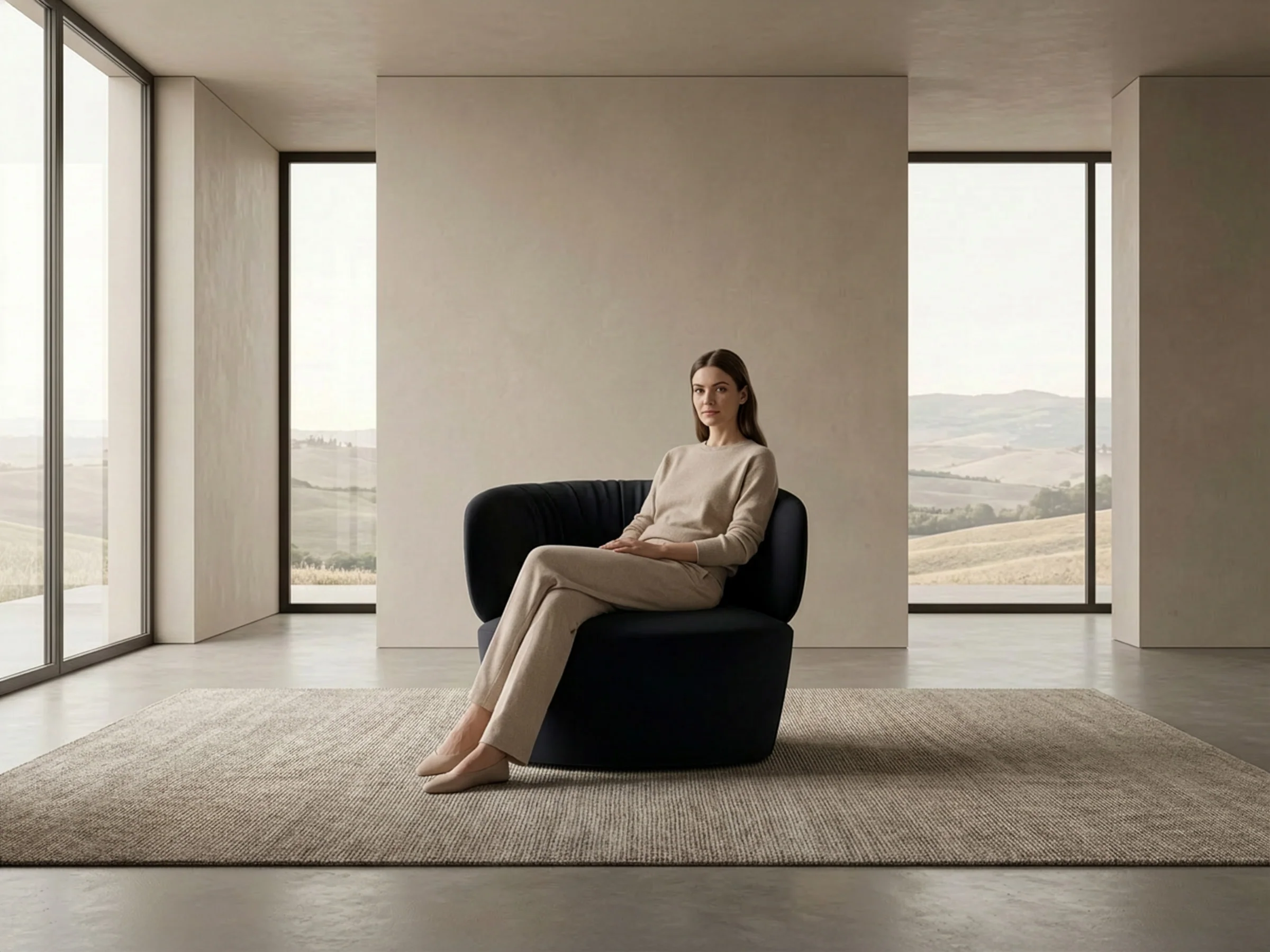 Eva 360 Comfort Swivel Armchair - Image 2
