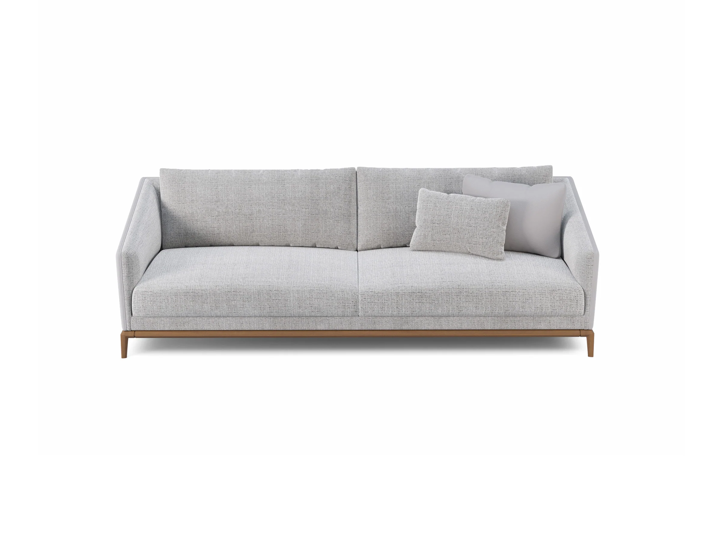 Ikon Three Seater Sofa With Wood Leg - Image 4