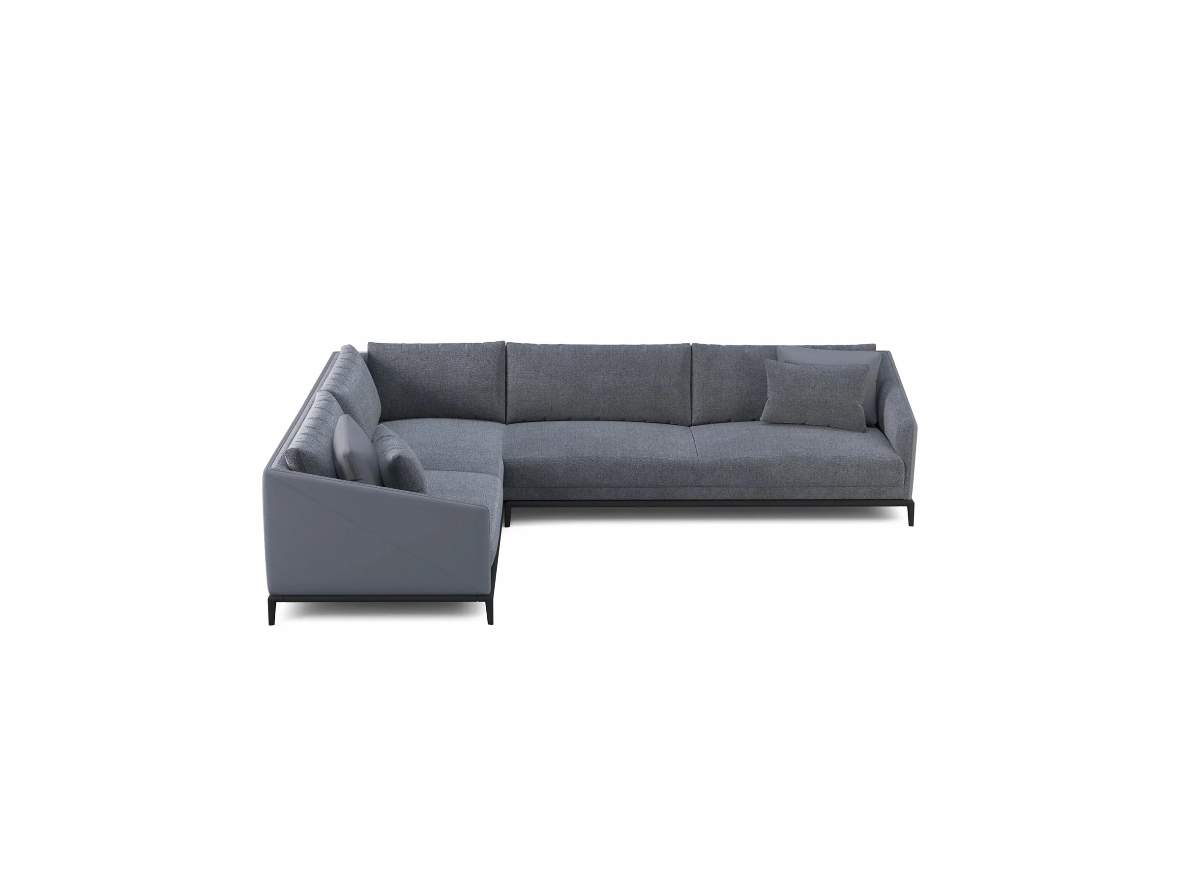 Ikon Sectional Sofa With Wood Leg - Image 3