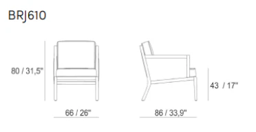 Lorton Armchair - Costa Mesa, CA - Image 2