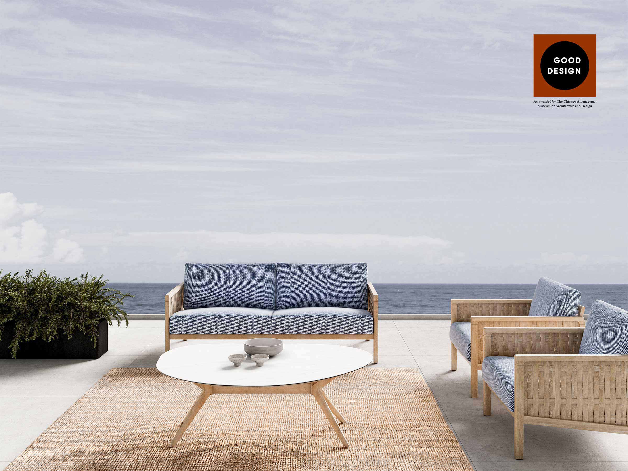 Lotus Loveseat Sofa - Image 6