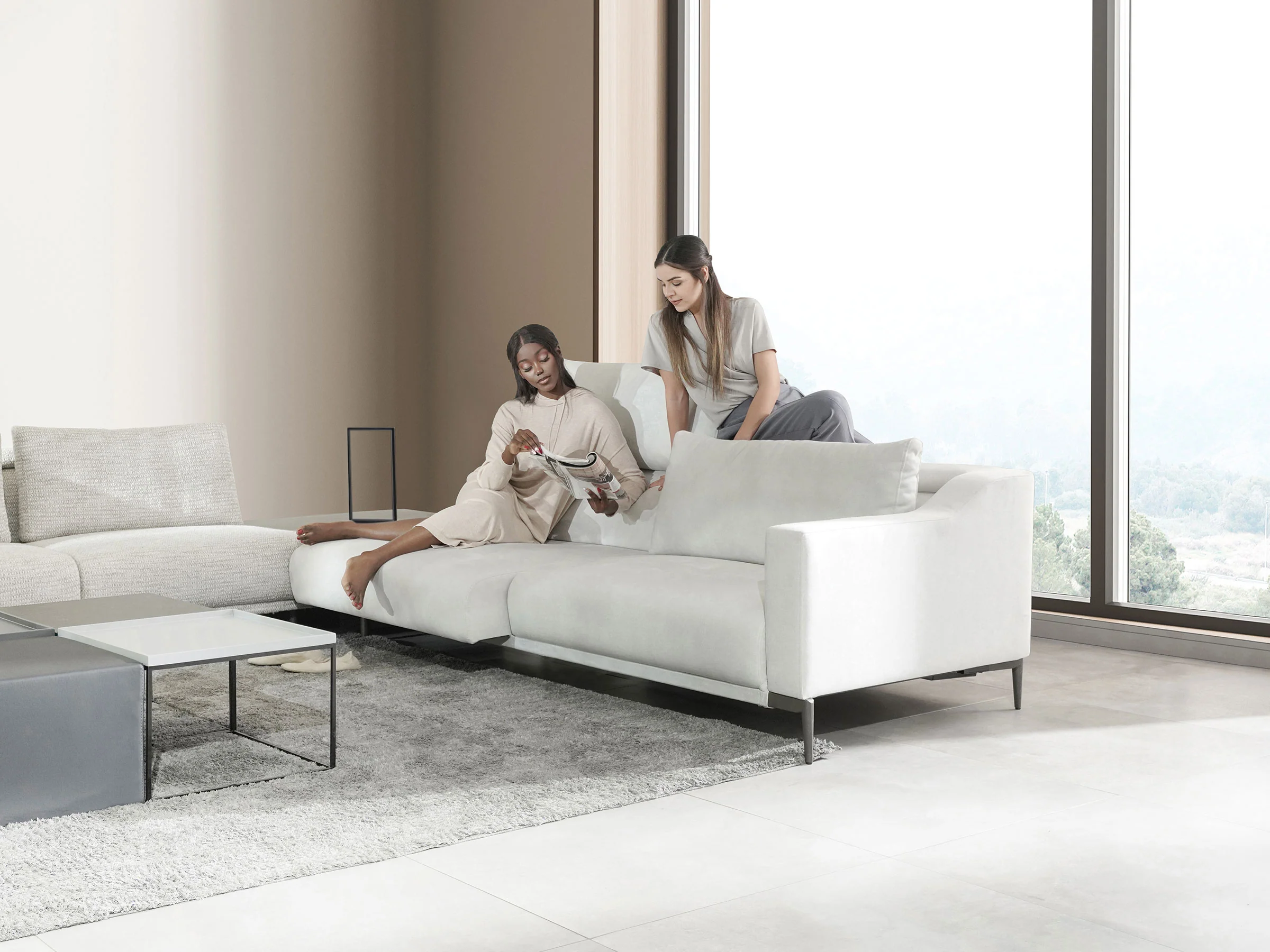 Milda Open Corner Sofa - Image 6