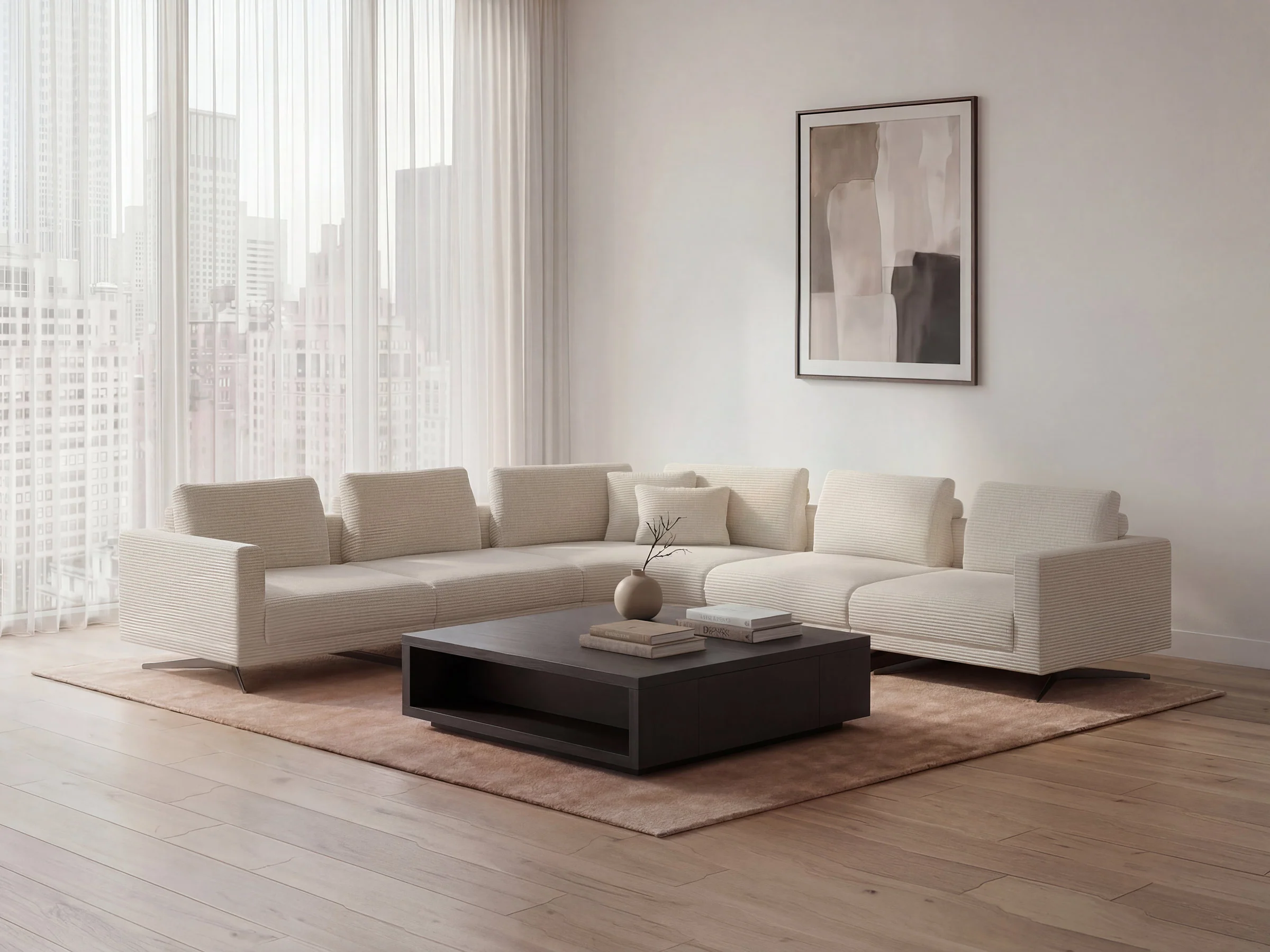 Mix Curved L-Sectional - Image 2