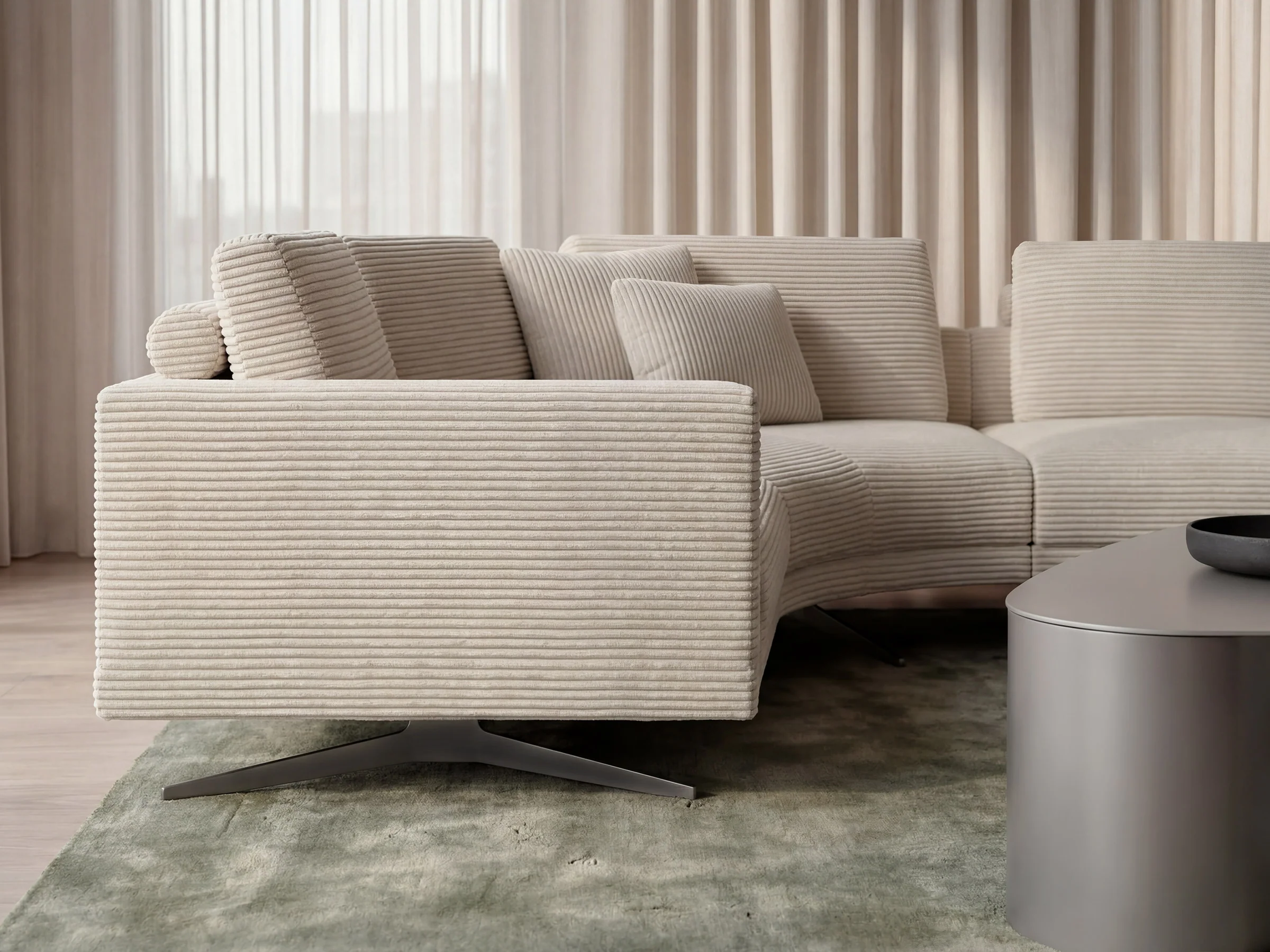 Mix Extended Curved Lounge - Image 8