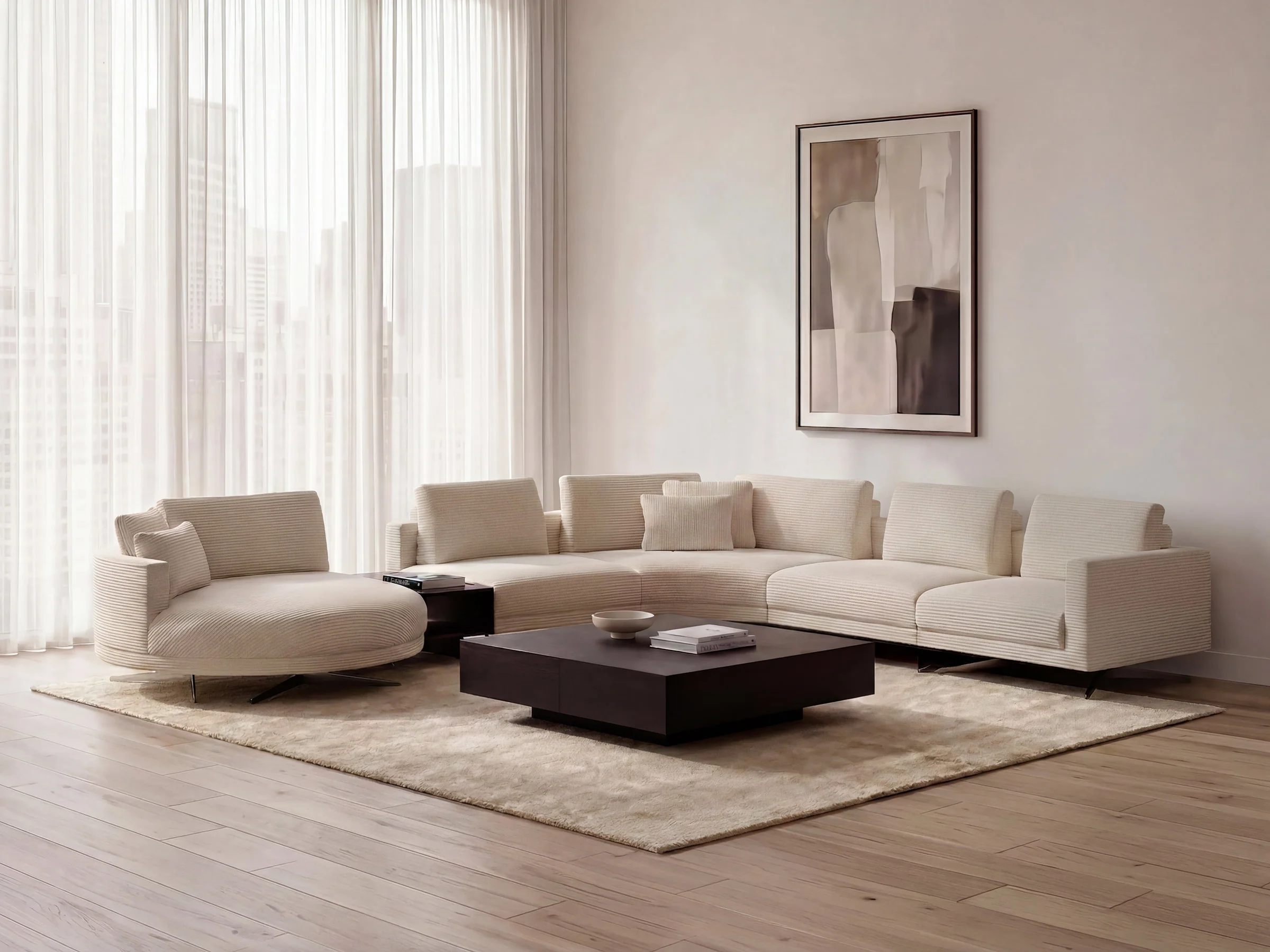 Mix Grand Curved Sectional - Image 2