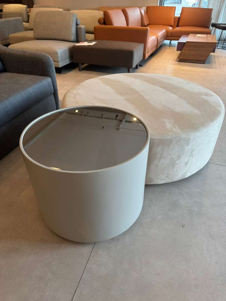 Ottoman + Coffee Table - OUTLET