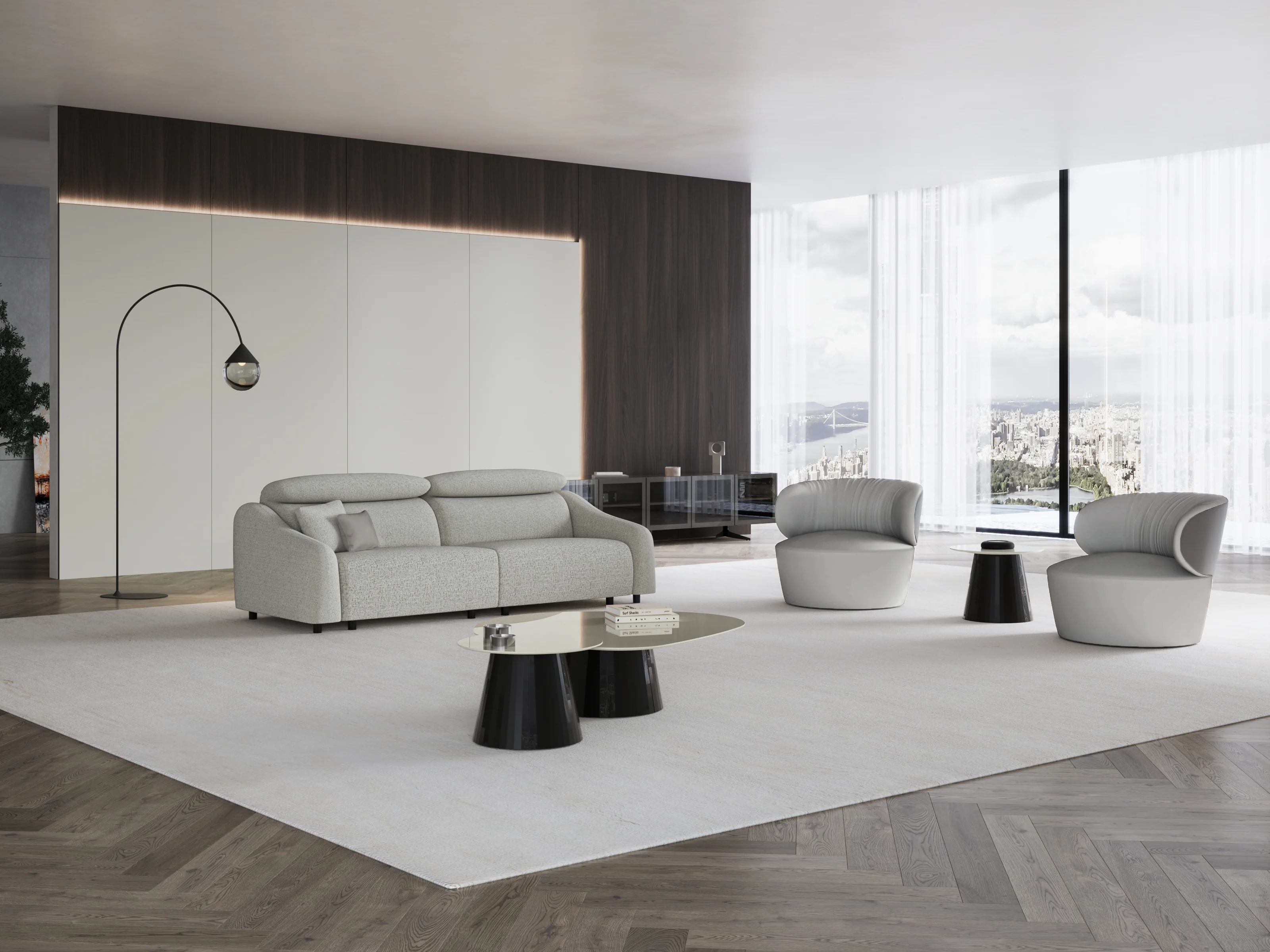 Paulo Extendable Three Seater Sofa - Image 4