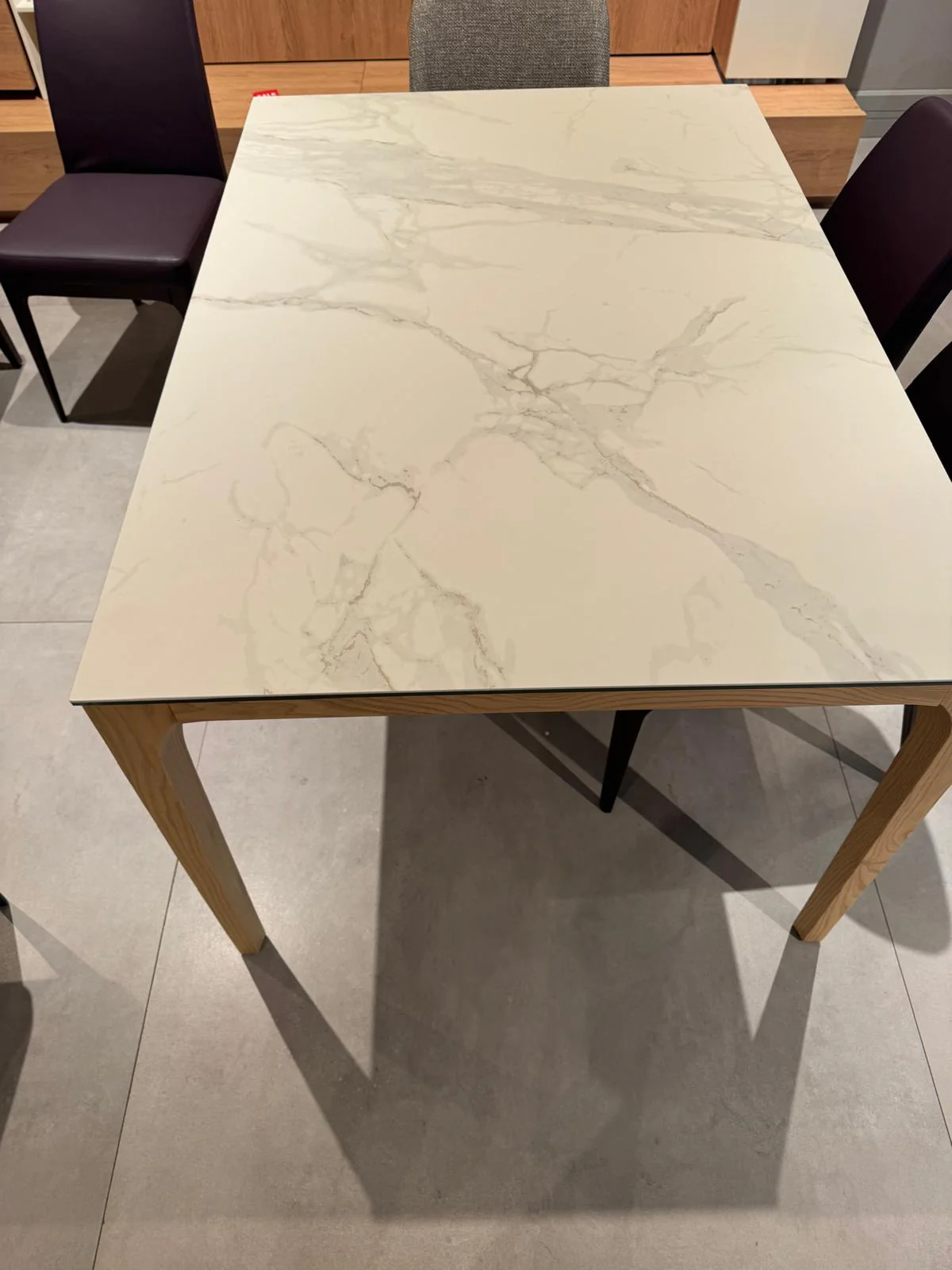Pietra Ceramic Top Dining Table - OUTLET