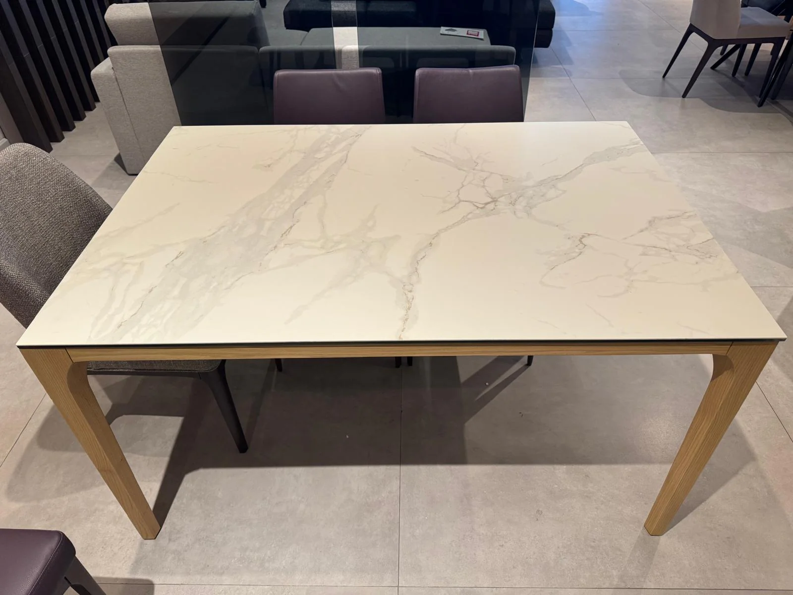 Pietra Ceramic Top Dining Table - OUTLET - Image 2