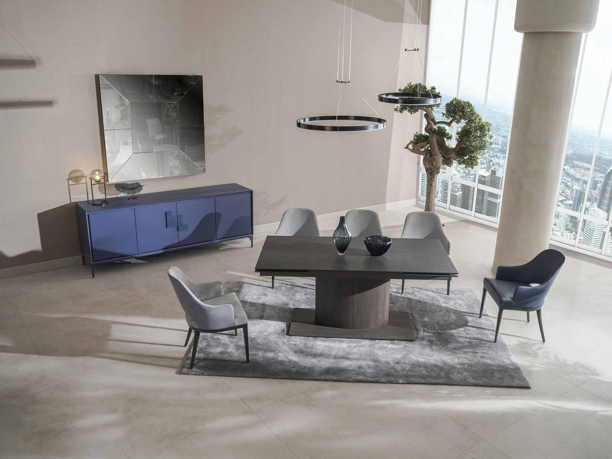 Raena Extendable Glass/Ceramic Table - Image 4