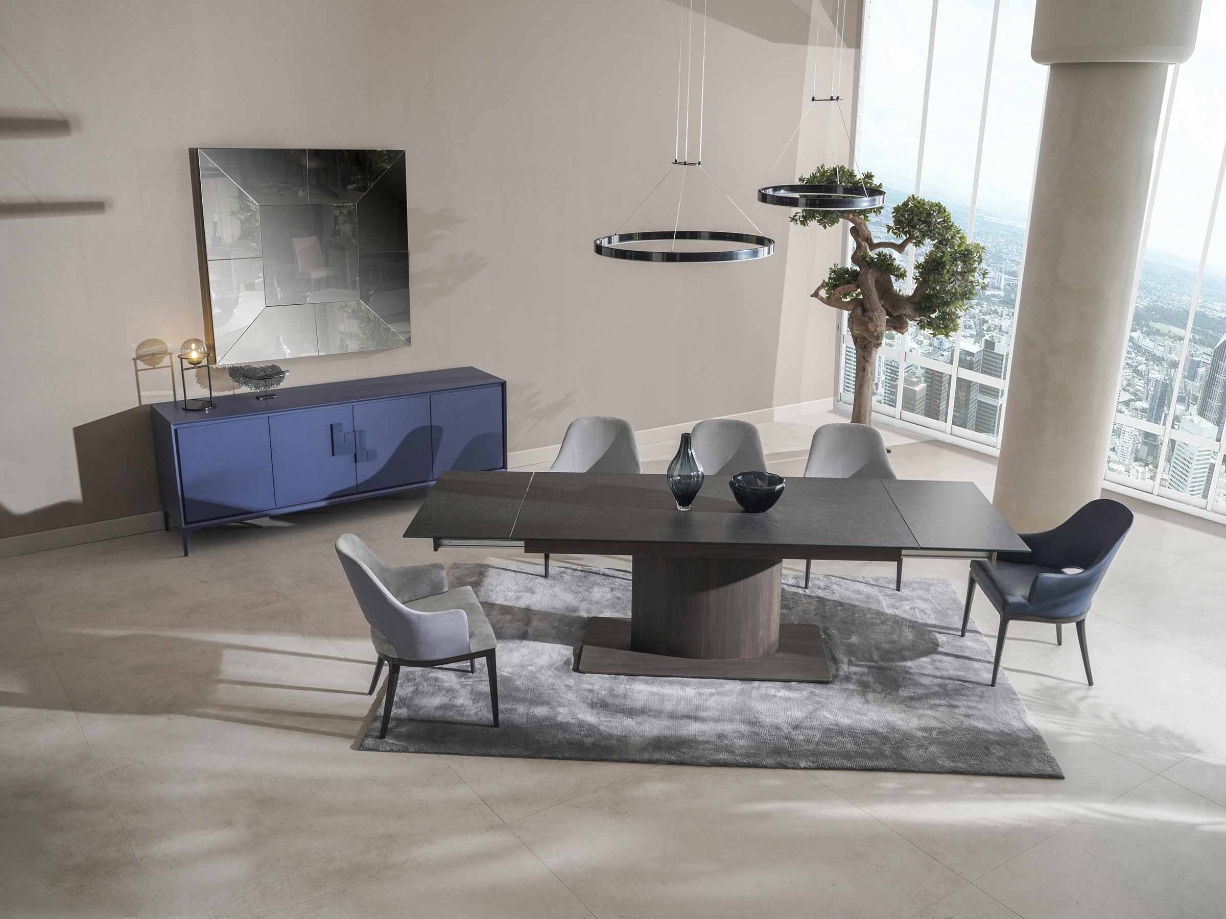 Raena Extendable Glass/Ceramic Table - Image 5