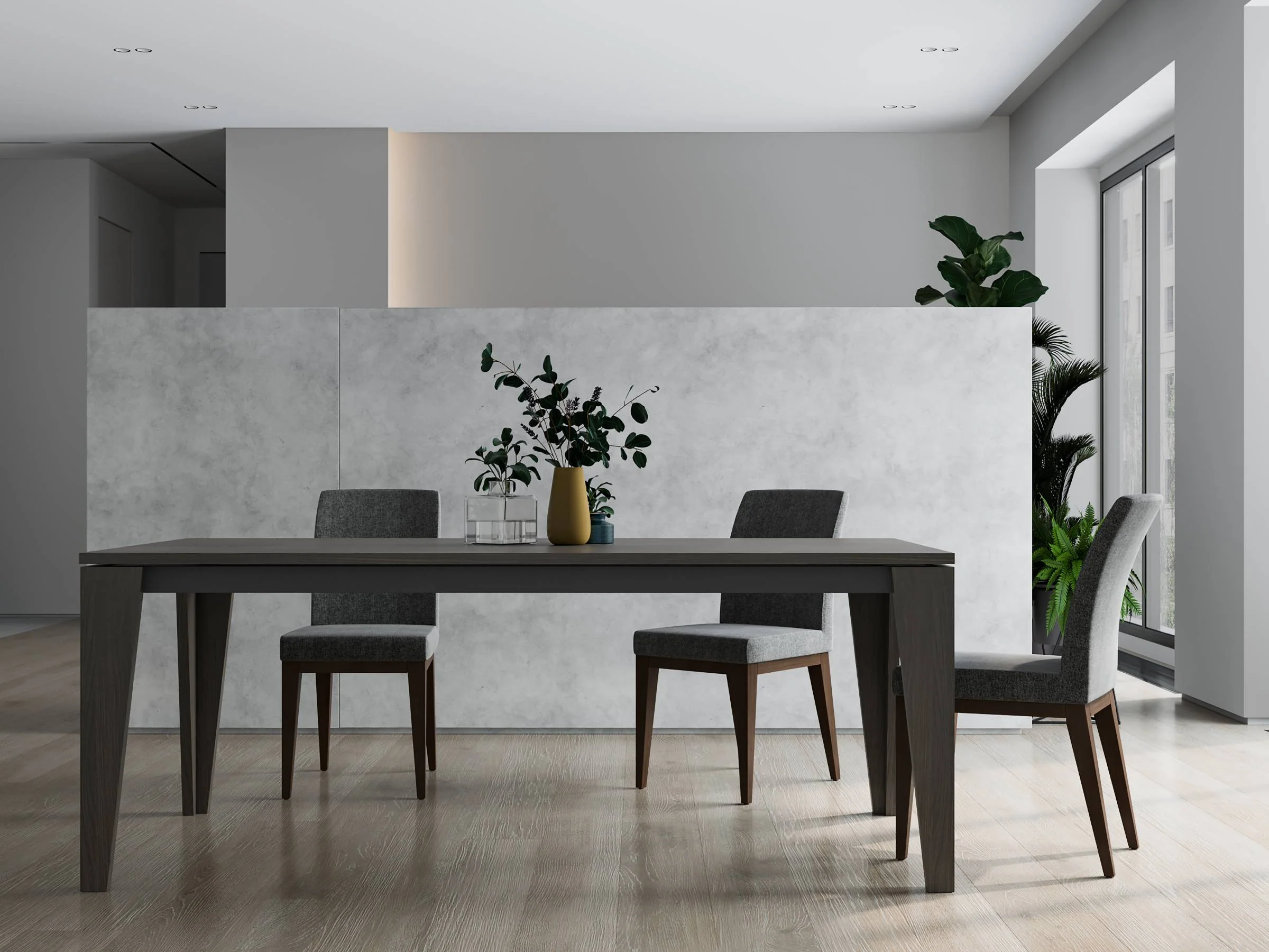 Terra Extendable Wood Table - Image 7