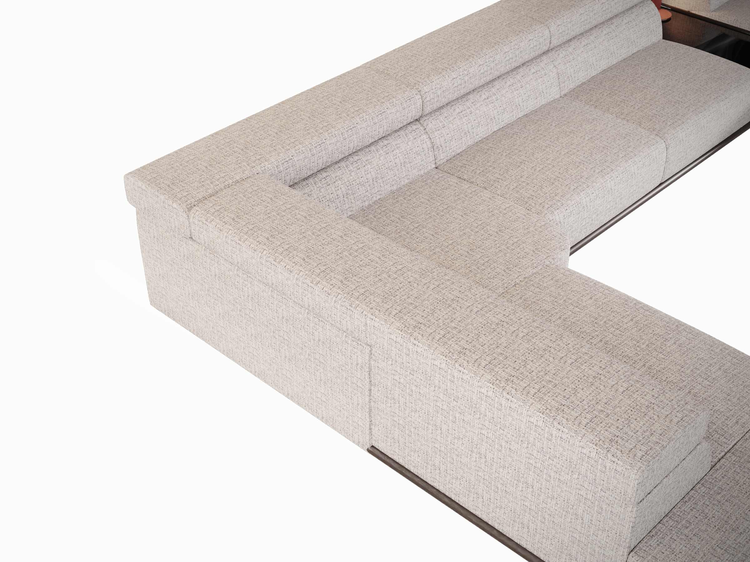 York Corner Chaise Sofa With Sectional - Image 3