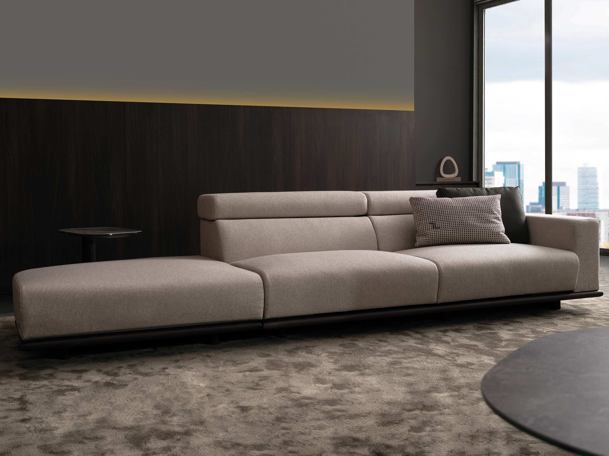 York Corner Chaise Sofa With Sectional - Image 9