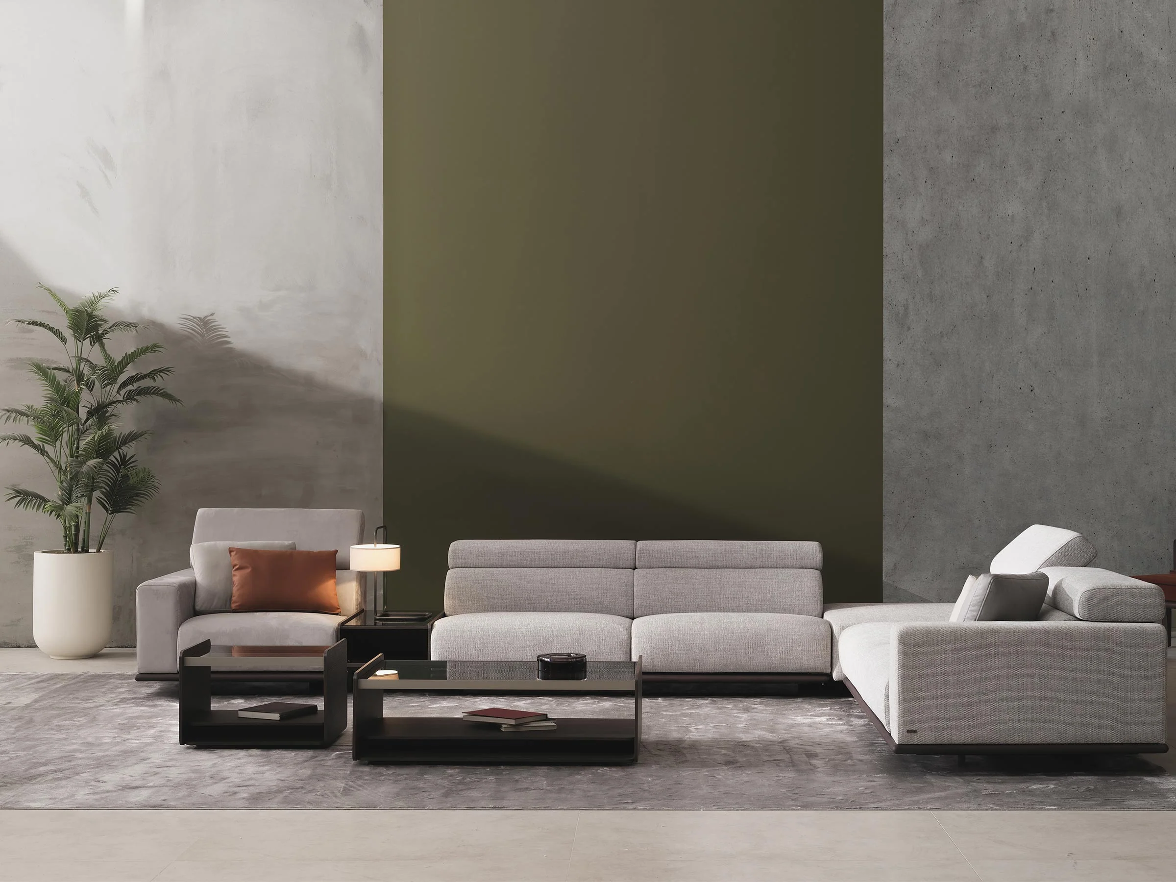 York Corner Sofa With Integrated Table - Image 9